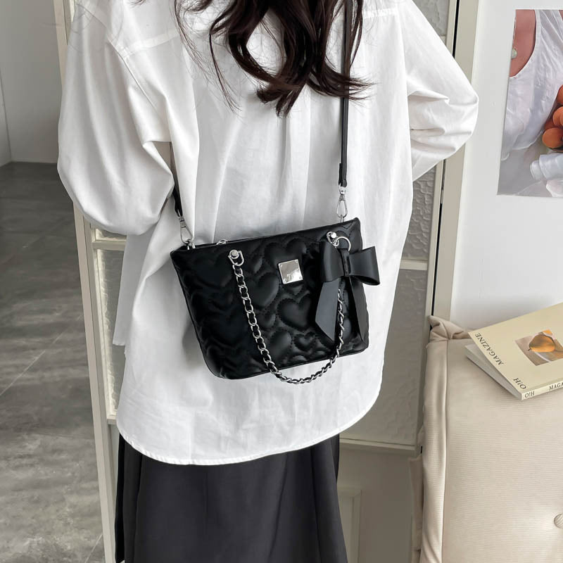 Women's Embroidery Thread Spring Discount Promotion Bucket Bag