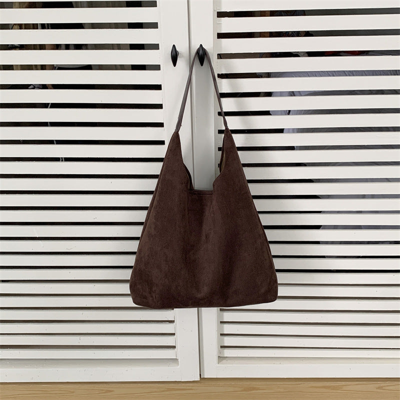 Women's Large Capacity Autumn Fashion Niche Commuter Shoulder Bags