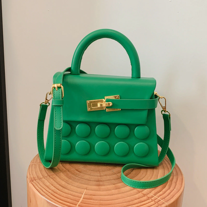 Women's Hard Shell Fashion Trend Embossed Women's Handbag