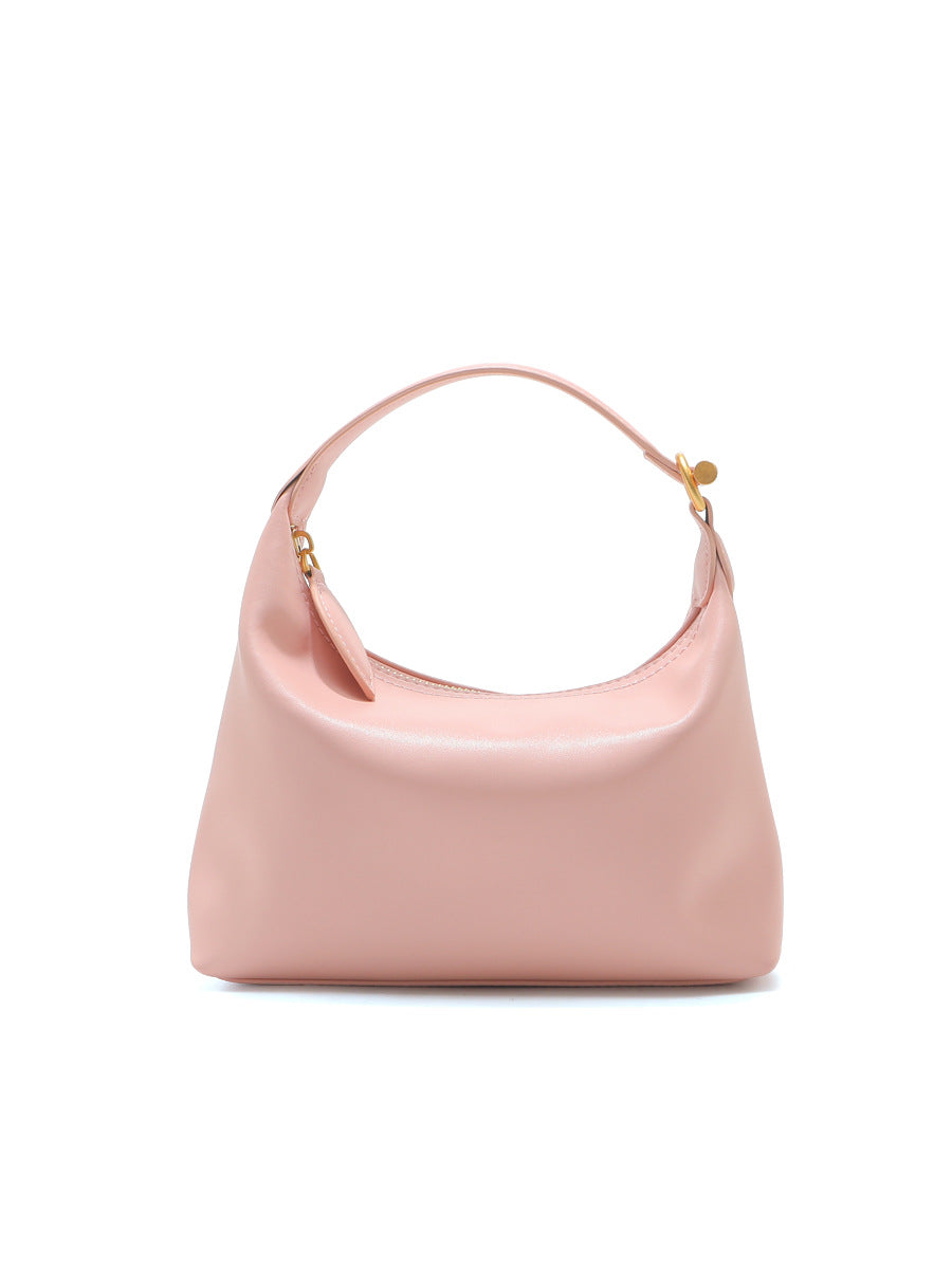 Minority Fashion Early Spring Cowhide Underarm Portable Women's Handbag