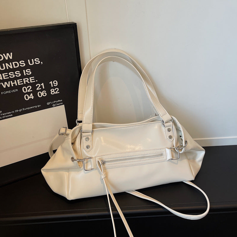 Fashion Large Capacity Commuter Spring Retro Minority Women's Shoulder Bag