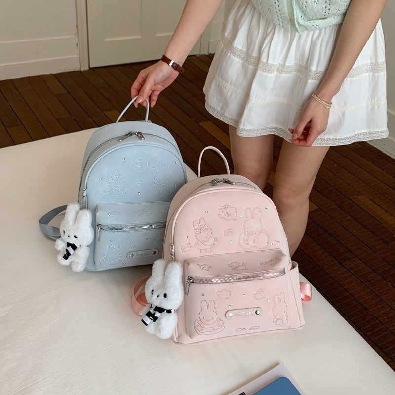 High-grade Niche Female Class Portable Traveling Women's Backpack