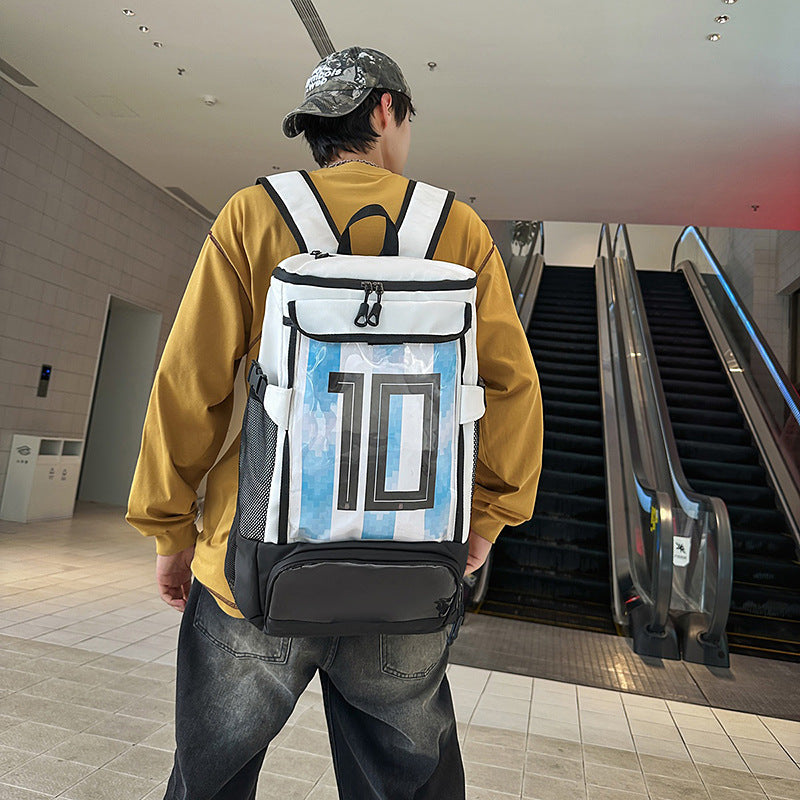 Fitness Campus Training Football Independent Shoe Warehouse Waterproof Large Leisure Backpack