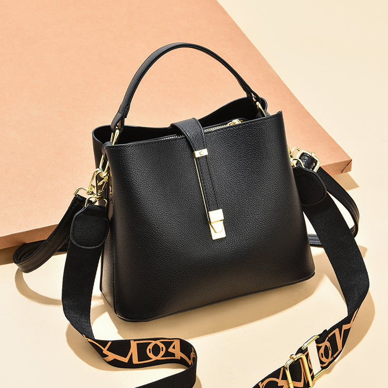 Women's Wide Strap Trendy Korean Fashion Women's Messenger Bag