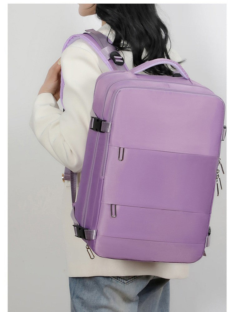 Capacity Dry Wet Separation Waterproof Short Business Trip Leisure Backpack
